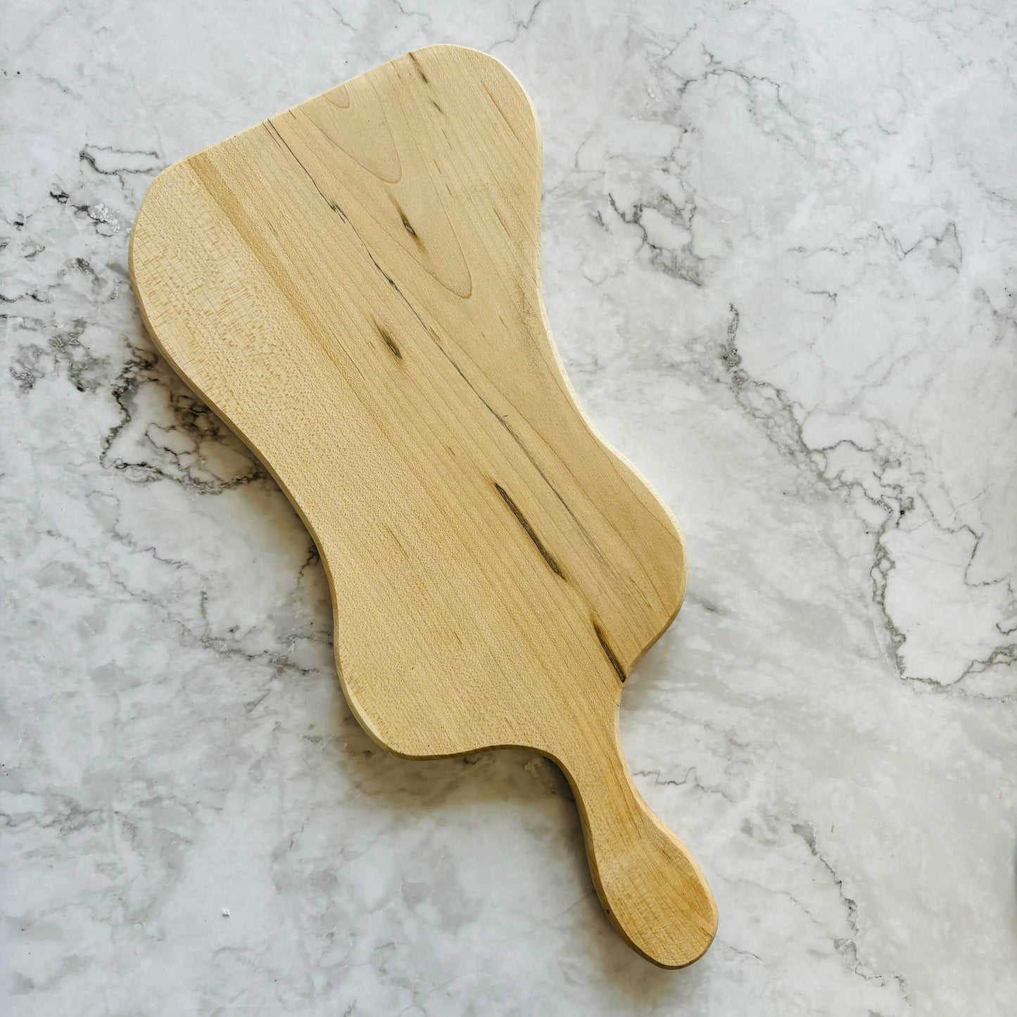 Curved Maple Cutting/Serving Board