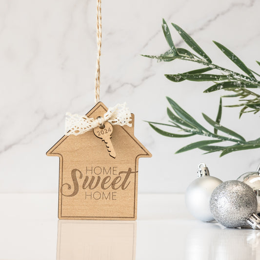 Home Sweet Home Key Ornament