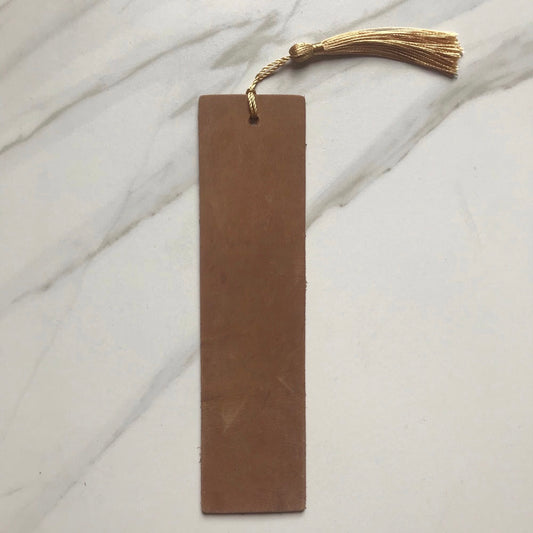Engravable Leather Bookmark